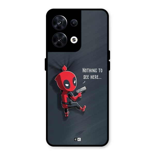 Baby Wade Metal Back Case for Oppo Reno8 5G