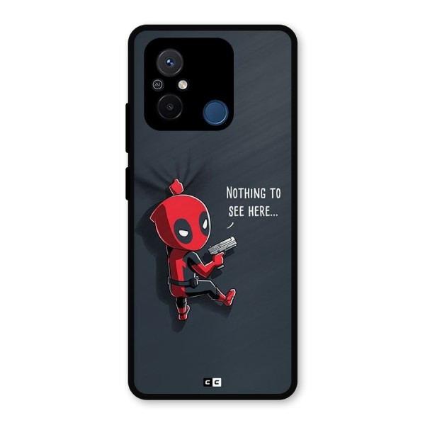 Baby Wade Metal Back Case for Poco C55