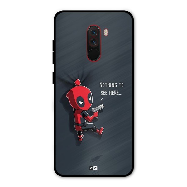 Baby Wade Metal Back Case for Poco F1