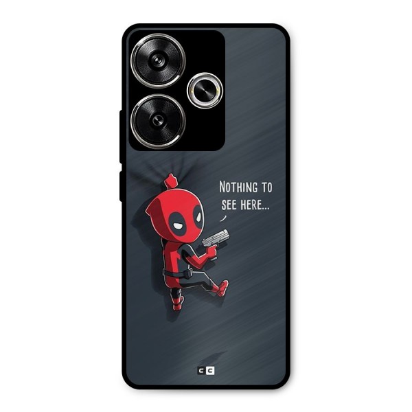 Baby Wade Metal Back Case for Poco F6