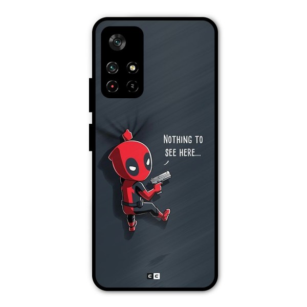 Baby Wade Metal Back Case for Poco M4 Pro 5G