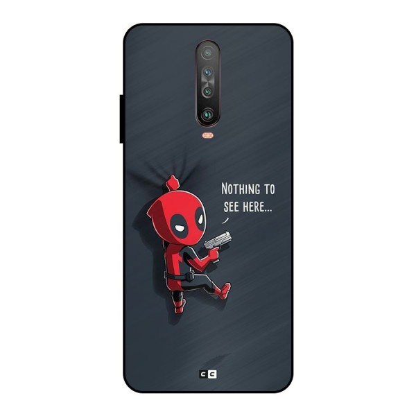 Baby Wade Metal Back Case for Poco X2