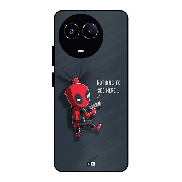 Baby Wade Metal Back Case for Realme 11X