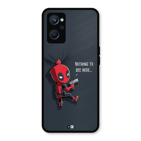 Baby Wade Metal Back Case for Realme 9i