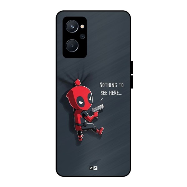 Baby Wade Metal Back Case for Realme 9i 5G