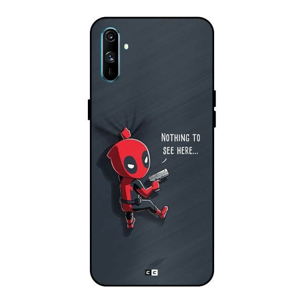 Baby Wade Metal Back Case for Realme C3