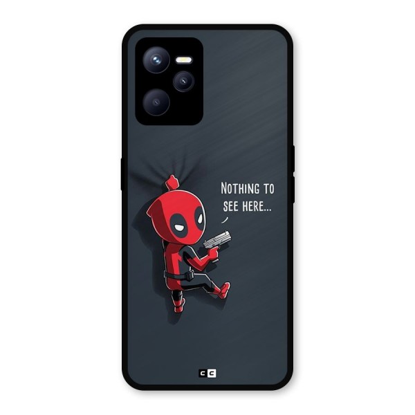 Baby Wade Metal Back Case for Realme C35