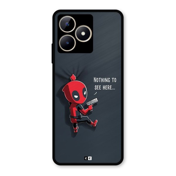 Baby Wade Metal Back Case for Realme C53