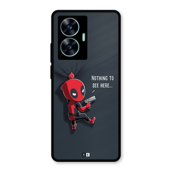 Baby Wade Metal Back Case for Realme C55