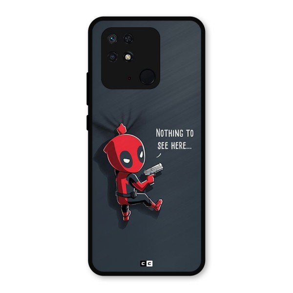 Baby Wade Metal Back Case for Redmi 10