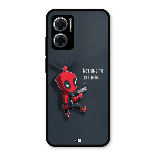 Baby Wade Metal Back Case for Redmi 11 Prime 5G