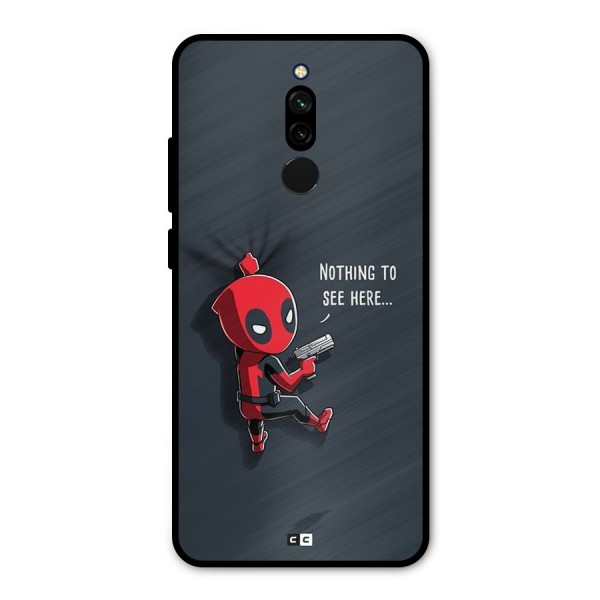 Baby Wade Metal Back Case for Redmi 8