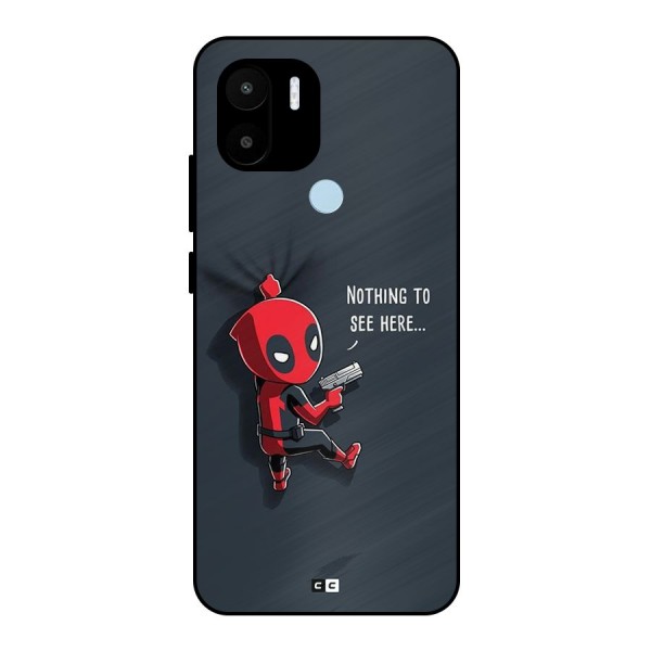 Baby Wade Metal Back Case for Redmi A1 Plus