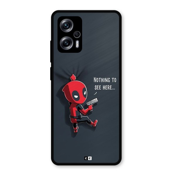 Baby Wade Metal Back Case for Redmi K50i