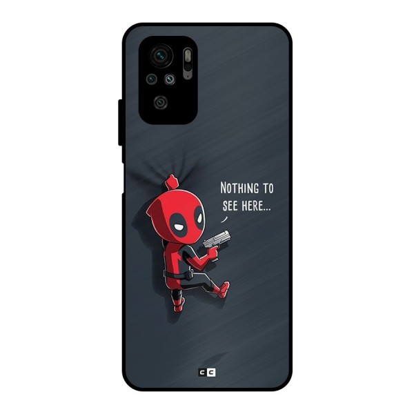 Baby Wade Metal Back Case for Redmi Note 10