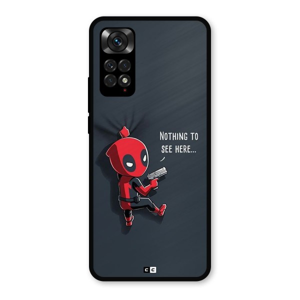 Baby Wade Metal Back Case for Redmi Note 11