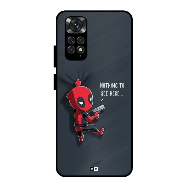 Baby Wade Metal Back Case for Redmi Note 11 Pro