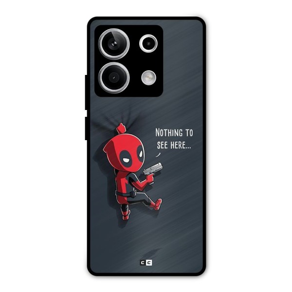 Baby Wade Metal Back Case for Redmi Note 13 5G