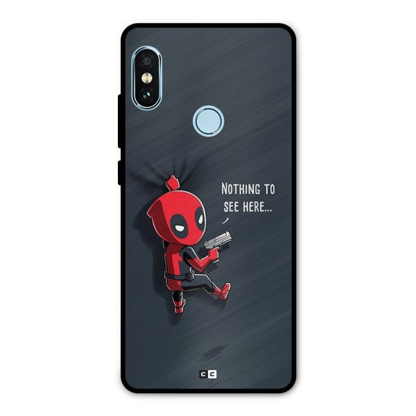 Baby Wade Metal Back Case for Redmi Note 5 Pro