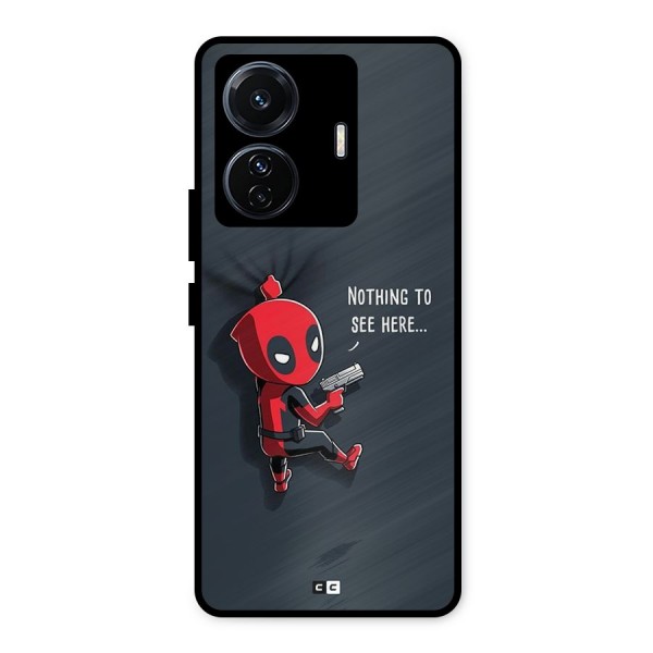 Baby Wade Metal Back Case for Vivo T1 Pro