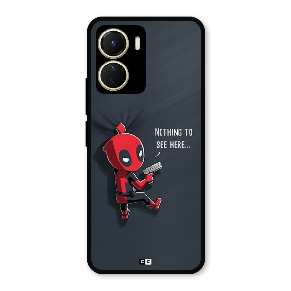 Baby Wade Metal Back Case for Vivo T2x