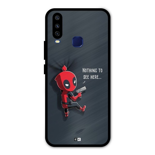 Baby Wade Metal Back Case for Vivo U10