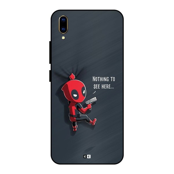 Baby Wade Metal Back Case for Vivo V11 Pro