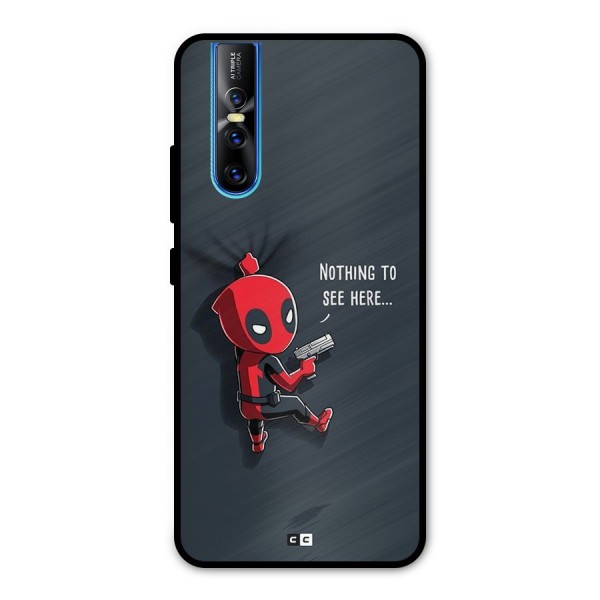 Baby Wade Metal Back Case for Vivo V15 Pro