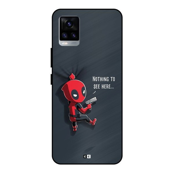 Baby Wade Metal Back Case for Vivo V20