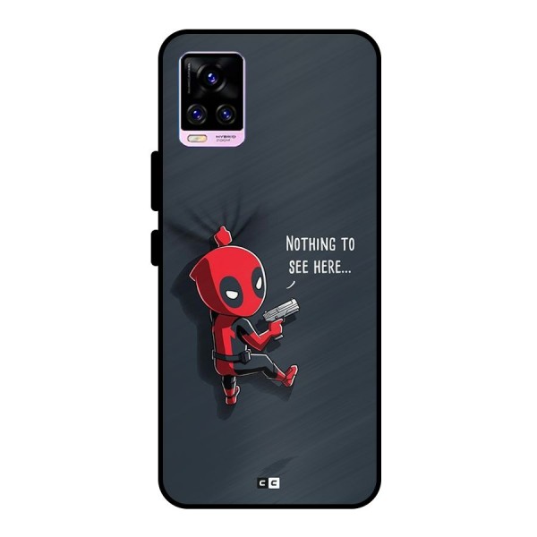 Baby Wade Metal Back Case for Vivo V20 Pro