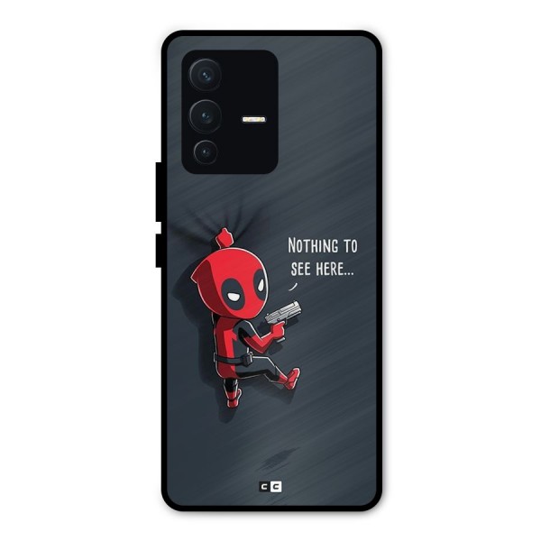 Baby Wade Metal Back Case for Vivo V23 Pro