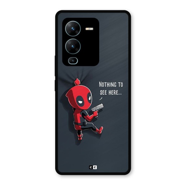 Baby Wade Metal Back Case for Vivo V25 Pro