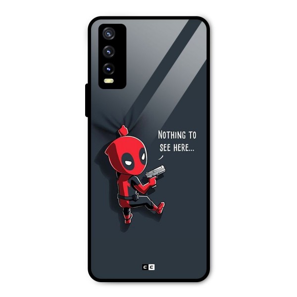 Baby Wade Metal Back Case for Vivo Y20 2021