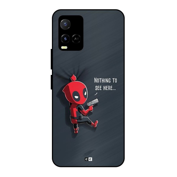 Baby Wade Metal Back Case for Vivo Y21