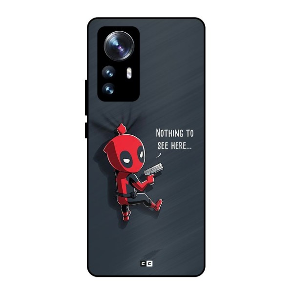 Baby Wade Metal Back Case for Xiaomi 12 Pro