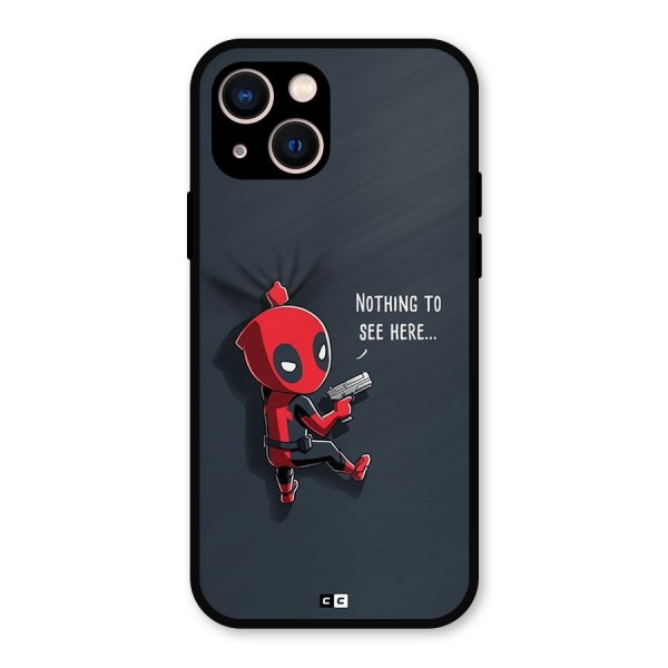 Baby Wade Metal Back Case for iPhone 13