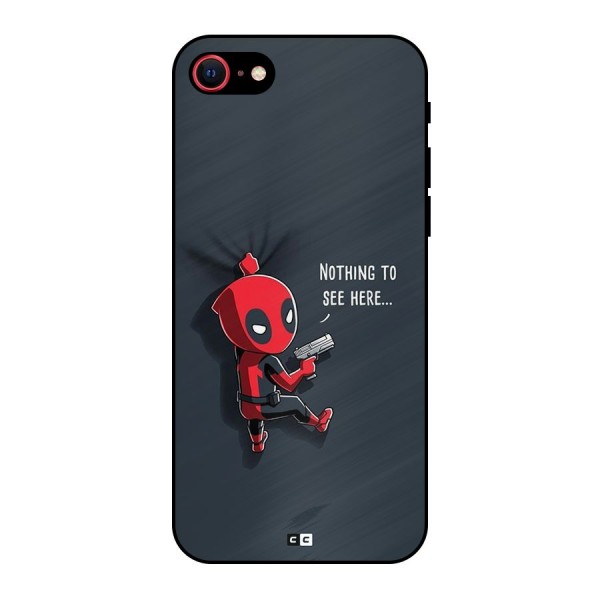 Baby Wade Metal Back Case for iPhone 8