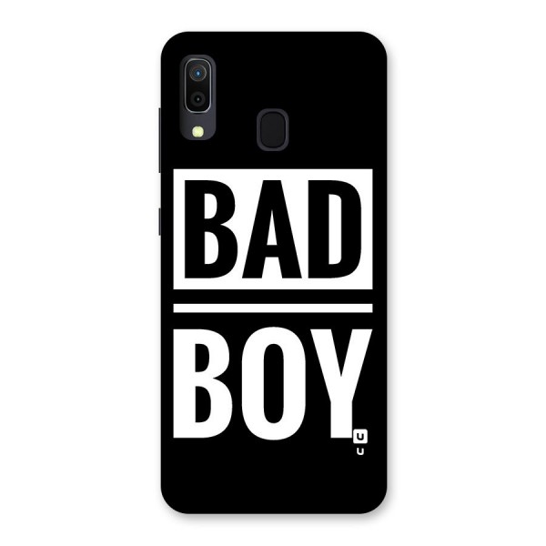 Bad Boy Back Case for Galaxy A20