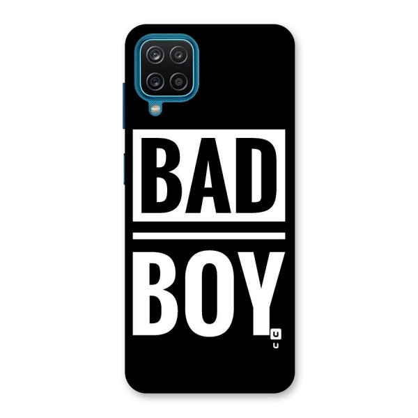 Bad Boy Back Case for Galaxy F12