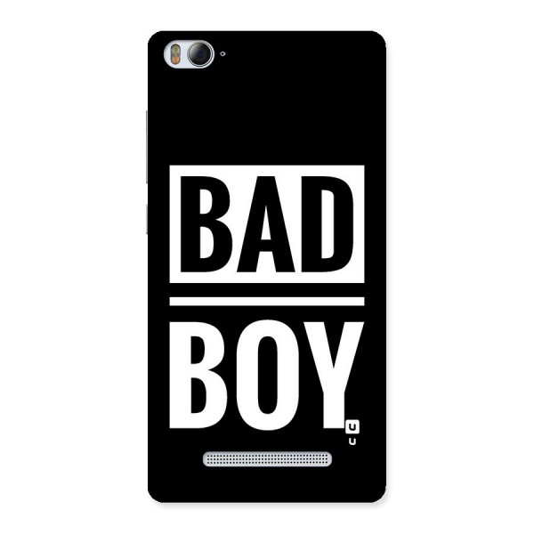 Bad Boy Back Case for Mi4i