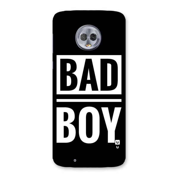 Bad Boy Back Case for Moto G6