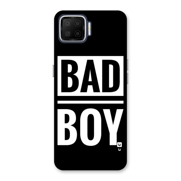 Bad Boy Back Case for Oppo F17