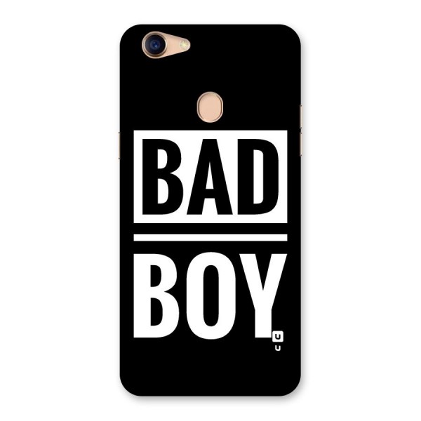 Bad Boy Back Case for Oppo F5