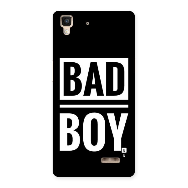 Bad Boy Back Case for Oppo R7