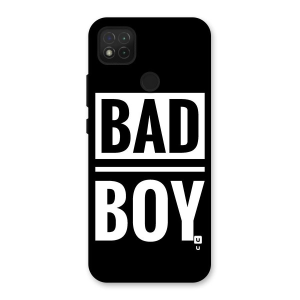 Bad Boy Back Case for Redmi 9C