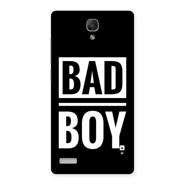 Bad Boy Back Case for Redmi Note