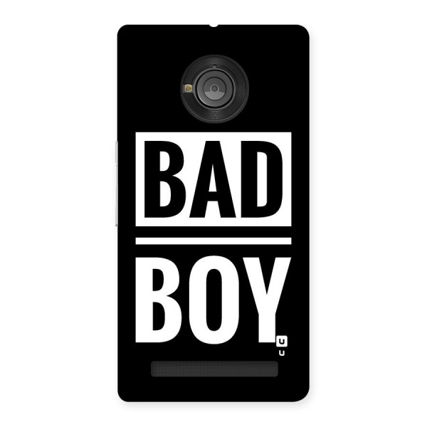 Bad Boy Back Case for Yuphoria