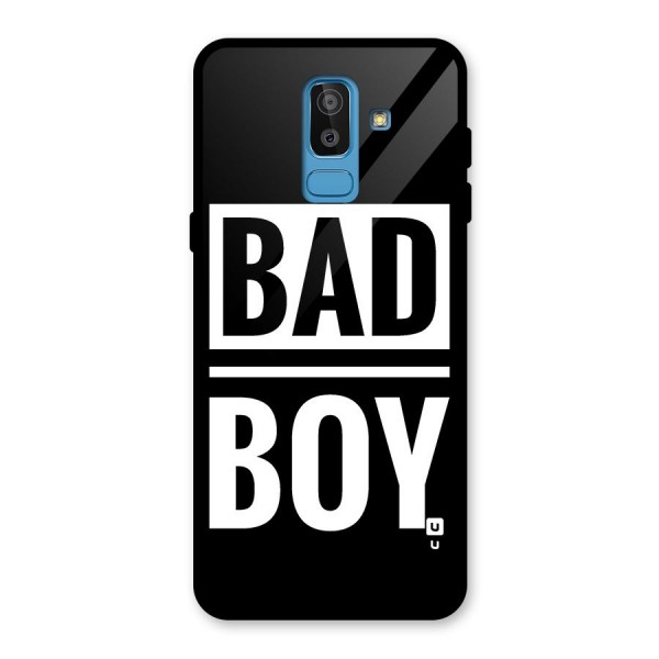 Bad Boy Glass Back Case for Galaxy J8