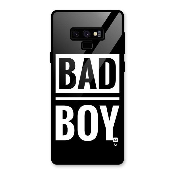 Bad Boy Glass Back Case for Galaxy Note 9