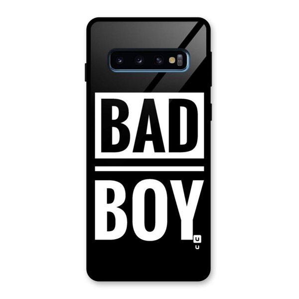 Bad Boy Glass Back Case for Galaxy S10